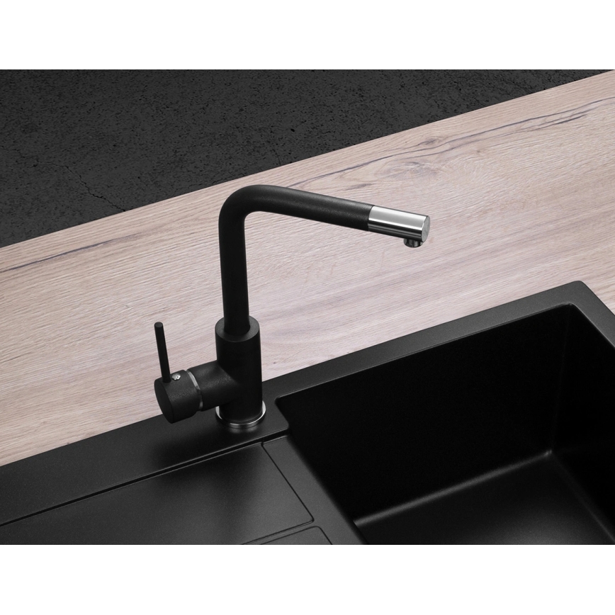 Concept BDG4327BC - Кухонный смеситель для мойки, 27,3 см, гранит/черный