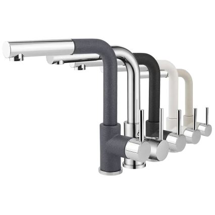 Concept BDG4527DG - Кухонний змішувач з висувним душем 26,9 см, граніт/темно-сірий