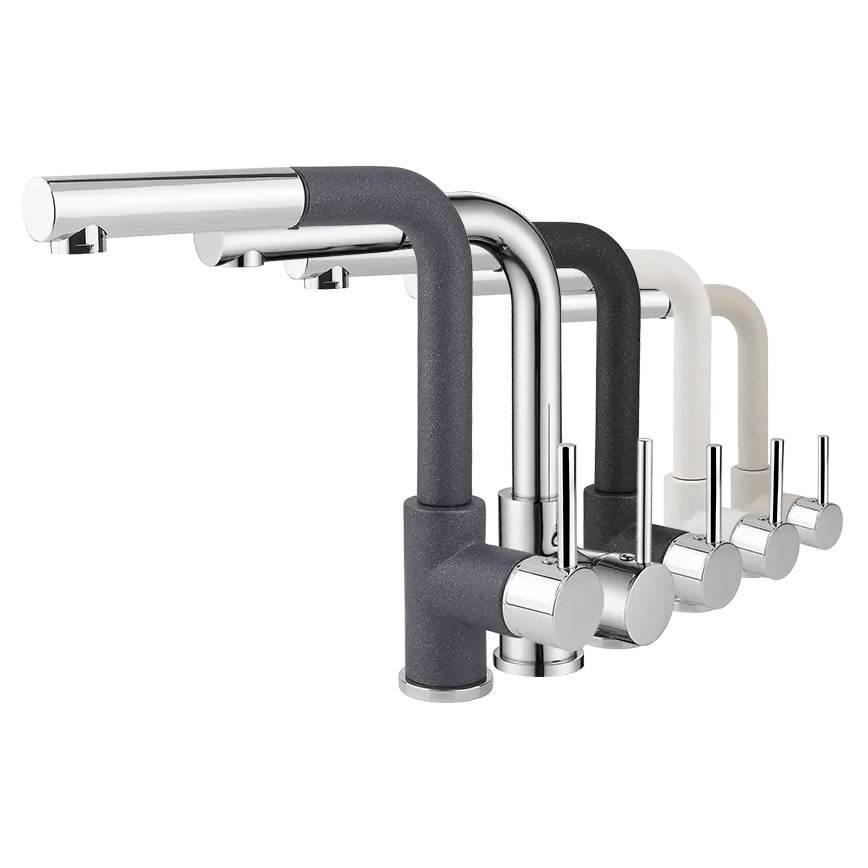 Concept BDG4527DG - Кухонный смеситель с выдвижной лейкой 26,9 см гранит/тёмно-серый