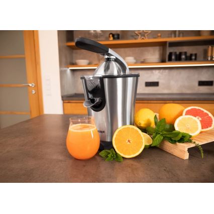 Concept CE3520 - Рычажный пресс для цитрусовых 0,75 л, 160 Вт/230 В, нержавеющая сталь