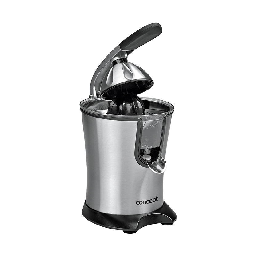 Concept CE3520 - Рычажный пресс для цитрусовых 0,75 л, 160 Вт/230 В, нержавеющая сталь