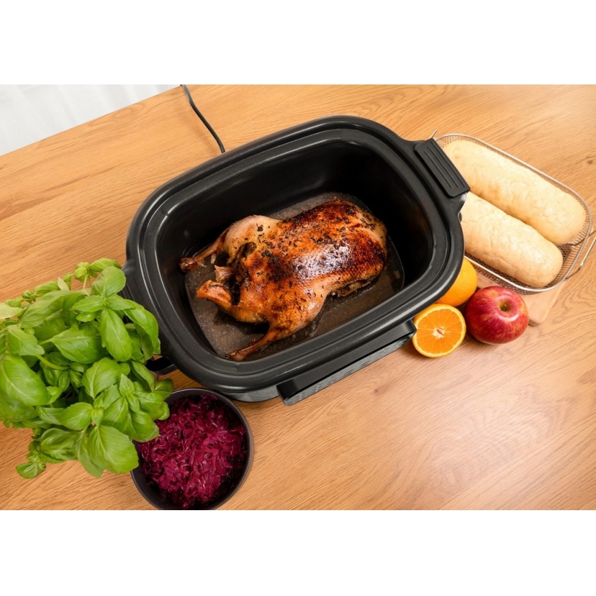 Concept CK9000 - мультиварка 6 л, 10 в 1, 1250 Вт/230 В, з нержавіючої сталі