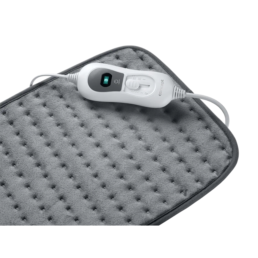 Concept DV7360 - Електричний нагрівальний килимок 100 Вт/230 В, 30×40 см, сірий