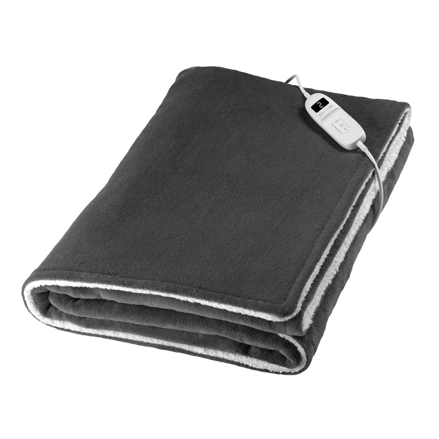 Concept DV7420 - Электрическое одеяло с подогревом 160 Вт/230 В 180x130 см серый/белый