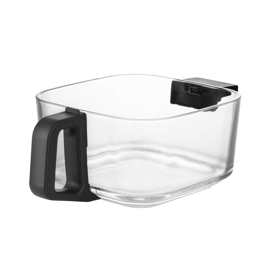 Concept FR5500 - Аеро-фритюрниця GLASS & FAST 5,5 л 1200W/230V чорний
