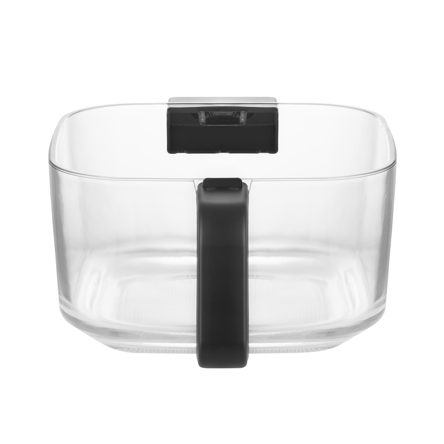 Concept FR5500 - Аеро-фритюрниця GLASS & FAST 5,5 л 1200W/230V чорний