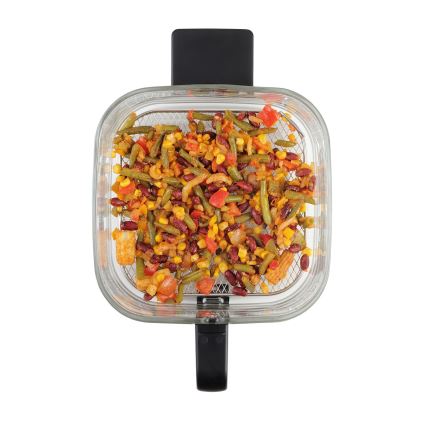 Concept FR5500 - Фритюрница GLASS & FAST 5,5 л 1200W/230V черный