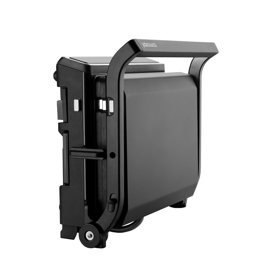 Concept ge3550 - Контактный гриль с температурным зондом 2000W/230V черный
