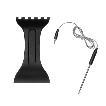 Concept ge3600 - Контактный гриль с температурным датчиком GLASS 2000 Вт/230 В черный