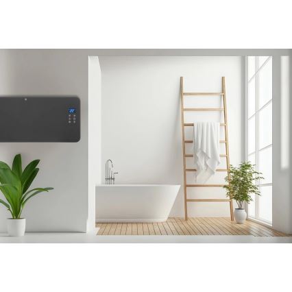 Concept KS4100 - Умный электрический обогреватель/конвектор 1000/2000 Вт Wi-Fi IP24 серый