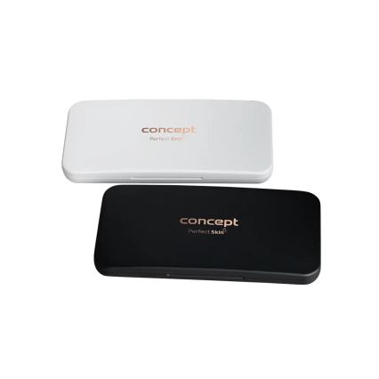 Concept KZ2010 - LED карманное косметическое зеркало PERFECT SKIN LED/1,5W/5V 4500-5500K 300 mAh белое