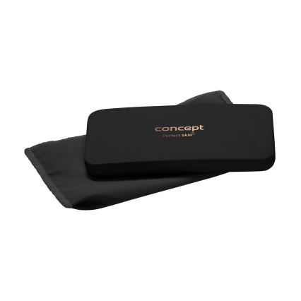 Концепт КЗ2020 — світлодіодне кишенькове косметичне дзеркало ПЕРФЕКТ СКІН, 1,5 Вт / 5 В, 4500–5500 К, 300 мА·год, чорне