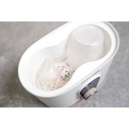 Concept OL4010 - Підігрівач пляшечок 3-в-1 KIDO 200 Вт/230 В білий