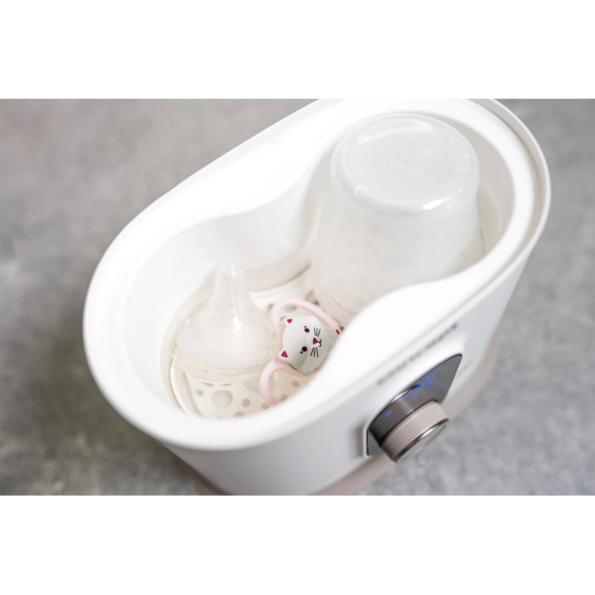 Concept OL4010 - Підігрівач пляшечок 3-в-1 KIDO 200 Вт/230 В білий