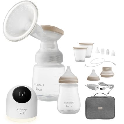 Concept OM4000 - электрический молокоотсос 2 в 1 KIDO белый