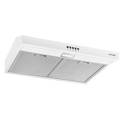 Concept OPP1260wh - Підвісна кухонна витяжка 59,5 см біла