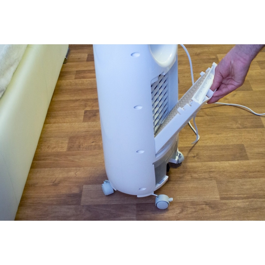 Concept OV5220 - Многофункциональный мобильный охладитель воздуха 4 в 1, 5 л, 80 Вт/230 В, белый + пульт ДУ