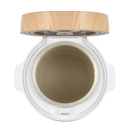 Concept RE3030 - Цифровая рисоварка 2 в 1 380 Вт/230 В 1,5 л белая/декор под дерево