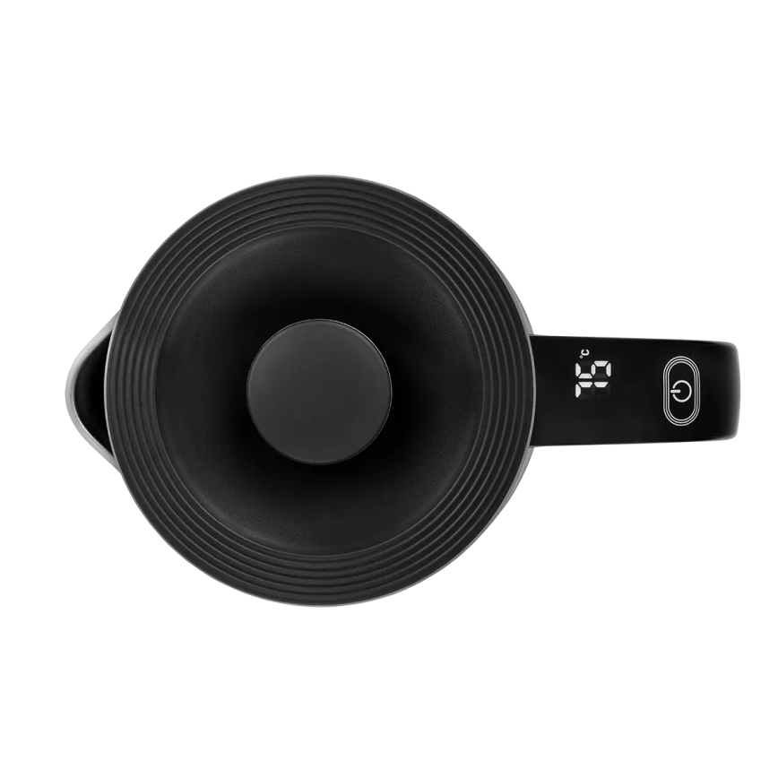 Concept RK3100 - Електричний чайник з регулюванням температури 1,7 л 2200W/230V чорний