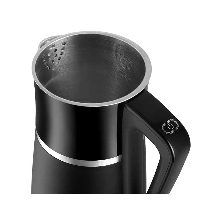 Concept RK3100 - Електричний чайник з регулюванням температури 1,7 л 2200W/230V чорний