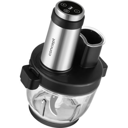 Concept RM3300 - Кухонний робот з теркою 1000W/230V чорний/нержавіюча сталь