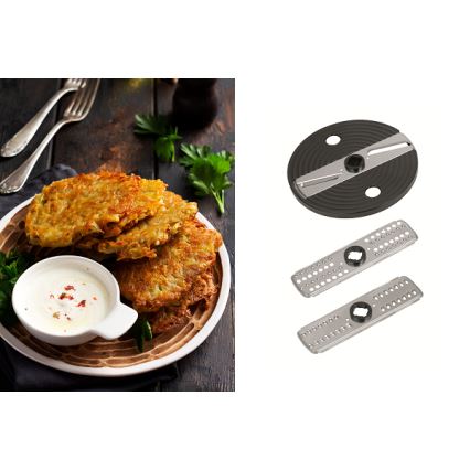 Concept RM3300 - Кухонный комбайн с теркой 1000W/230V черный/нержавеющая сталь