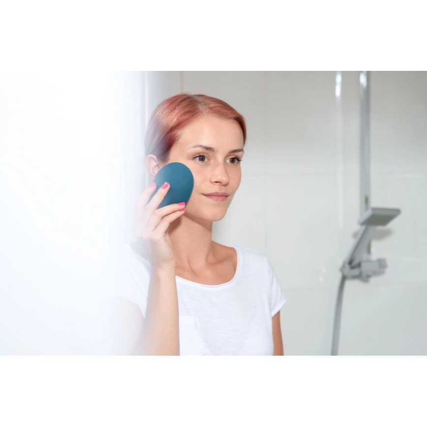 Concept SK9100 - Очищающая щетка для лица SONIVIBE 2W/5V 250 mAh IPX7 синяя