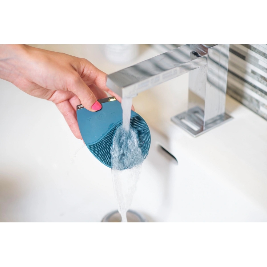 Concept SK9100 - Очищающая щетка для лица SONIVIBE 2W/5V 250 mAh IPX7 синяя