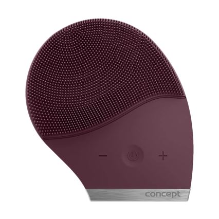 Concept SK9101 - Очищувальна щітка для обличчя SONIVIBE 2W/5V 250 mAh IPX7 червона