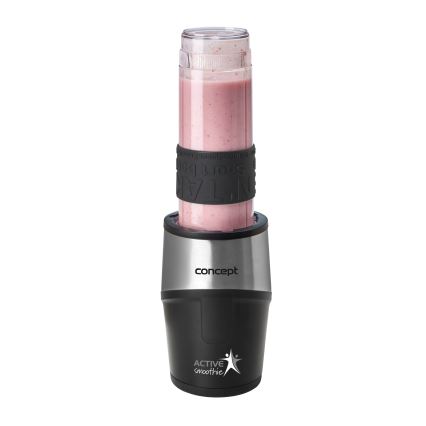 Concept SM3385 - Блендер для смузі з аксесуарами ACTIVE SMOOTHIE 500W/230V чорний