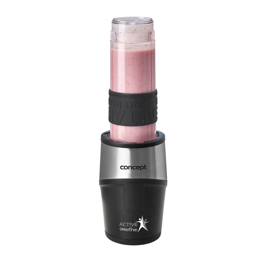 Concept SM3385 - Блендер для смузі з аксесуарами ACTIVE SMOOTHIE 500W/230V чорний