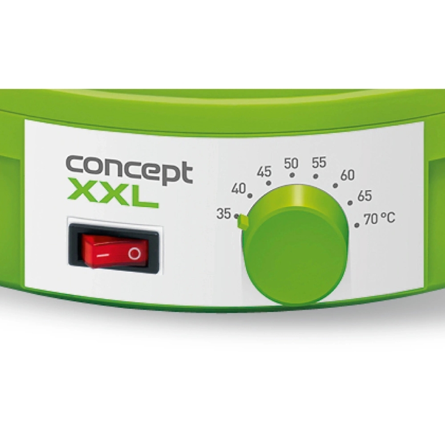 Concept SO1025 - Сушилка для продуктов 245 Вт/230 В, зелёная