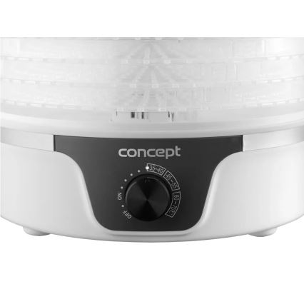 Concept SO1090 - Сушарка для продуктів 380W/230V біла
