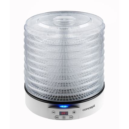 Concept SO2020 - Сушарка для овочів та фруктів (дегідратор) 500W/230V білий