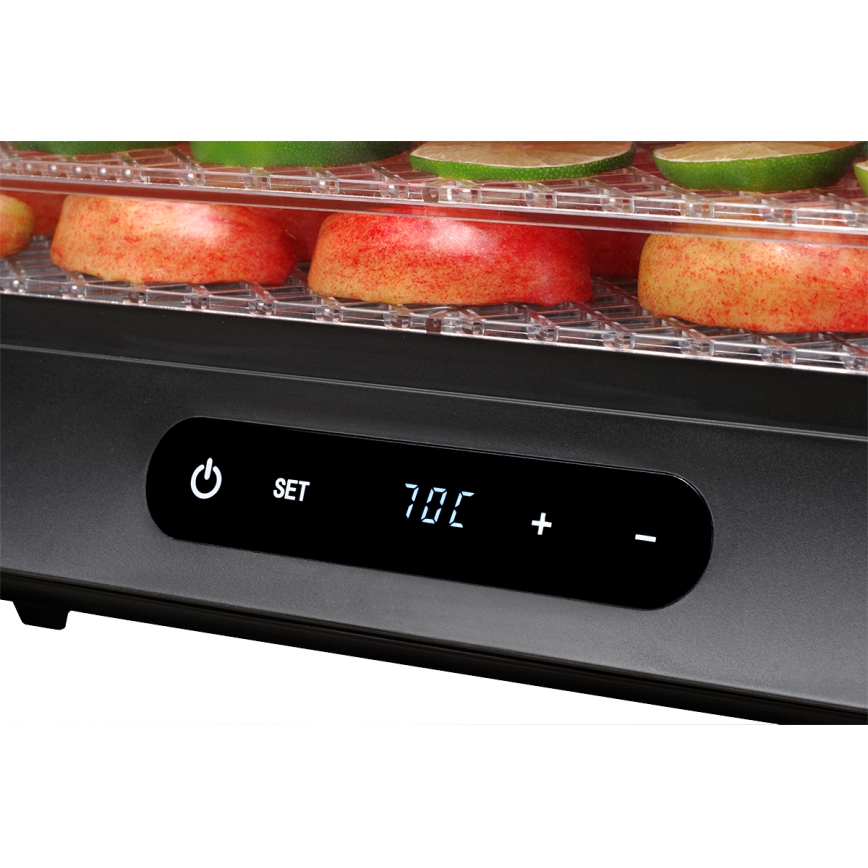 Concept SO2042 - Сушарка для продуктів 500 Вт/230 В чорна + силіконова форма