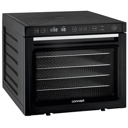 Concept SO3000 - Сушилка для продуктов 1000W/230V черный
