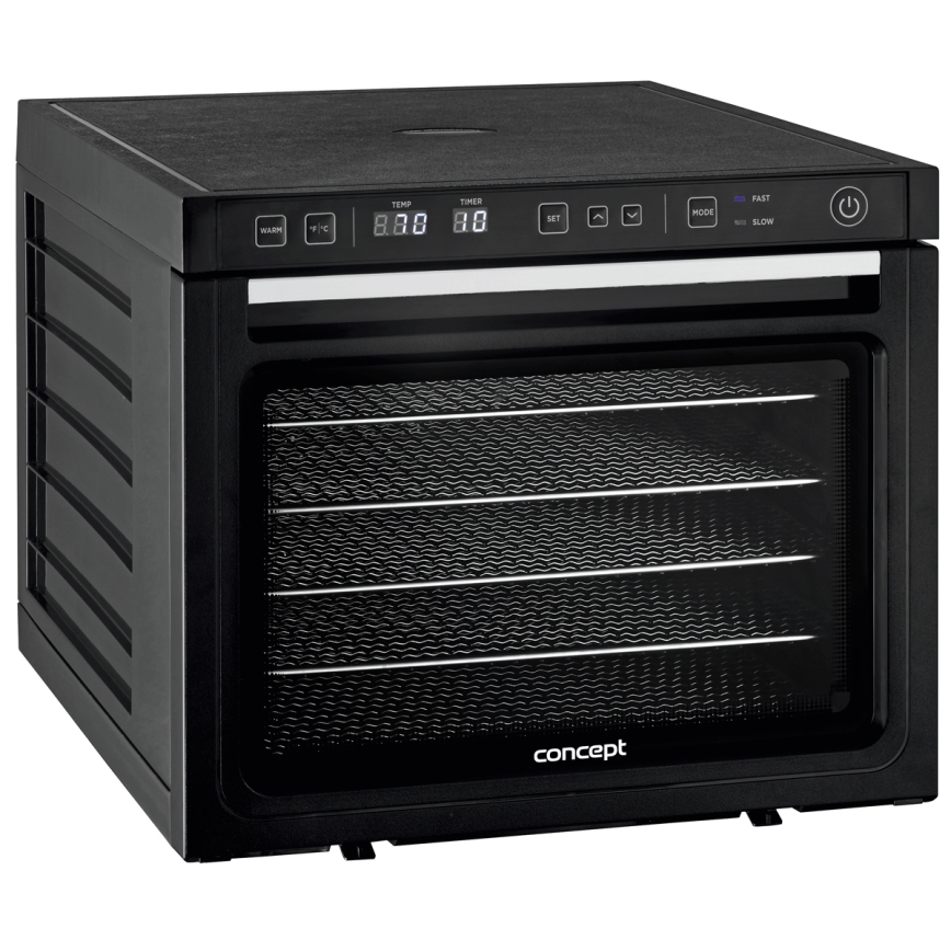 Concept SO3000 - Сушилка для продуктов 1000W/230V черный