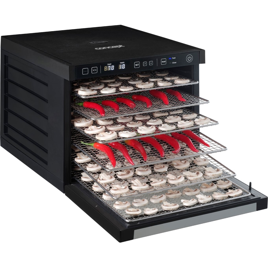 Concept SO3000 - Сушилка для продуктов 1000W/230V черный