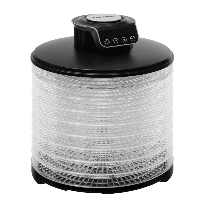 Concept SO3010 - Сушарка для овочів та фруктів (дегідратор) 245W/230V чорний