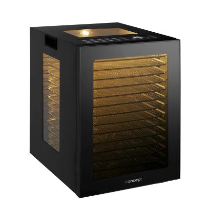 Concept SO5000 - Сушарка для продуктів 850W/230V чорна