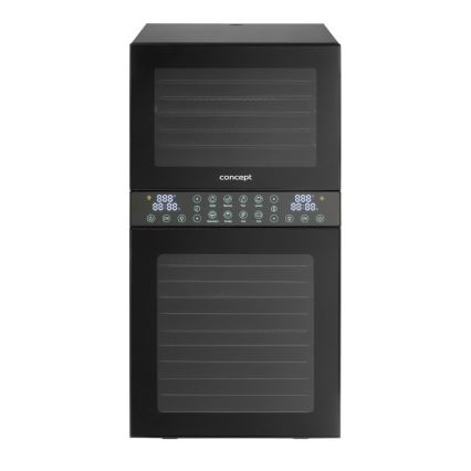 Concept SO7000 - Дегідратор для продуктів 1500 Вт/230 В чорний