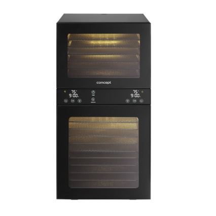Concept SO7000 - Дегідратор для продуктів 1500 Вт/230 В чорний