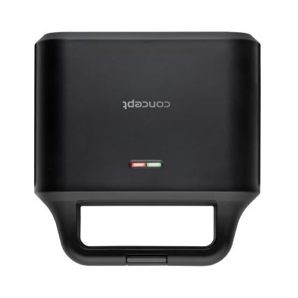 Concept SV3055 - Бутербродница 4в1 700W/230V черный