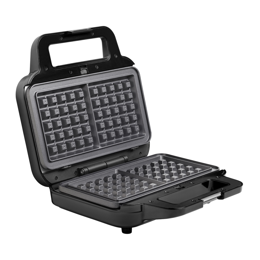 Concept SV3070 - Тостер XXL 4 в 1 900 Вт/230 В черный/нержавеющая сталь