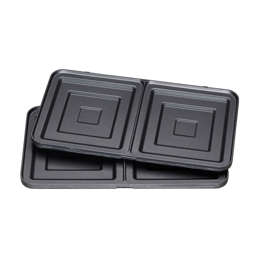 Concept SV3070 - Тостер XXL 4 в 1 900 Вт/230 В черный/нержавеющая сталь