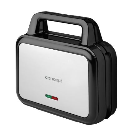 Concept SV3070 - Тостер XXL 4 в 1 900 Вт/230 В черный/нержавеющая сталь