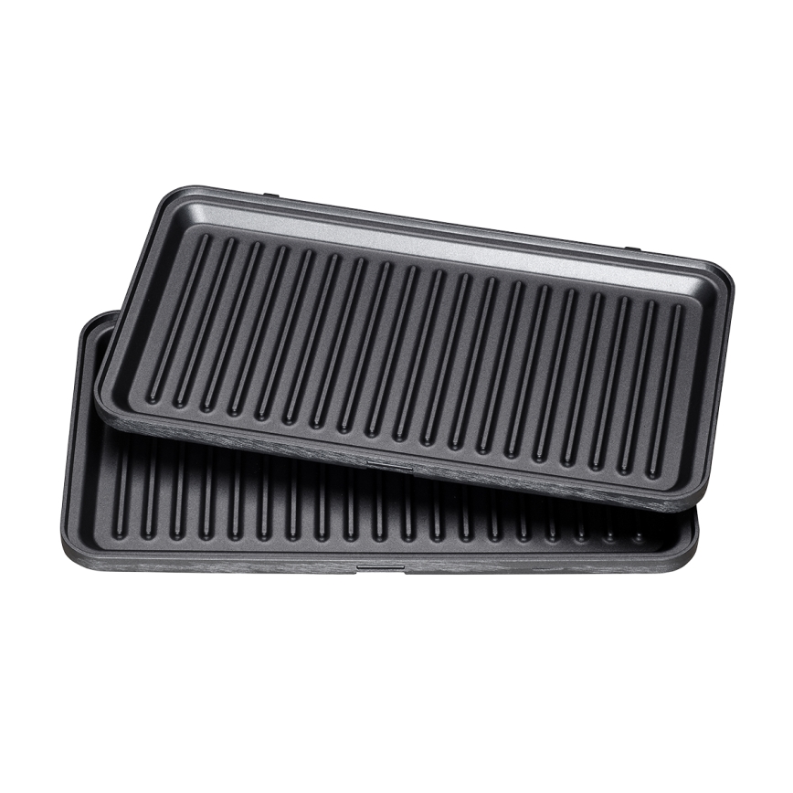 Concept SV3070 - Тостер XXL 4в1 900Вт/230В чорний/нержавіюча сталь