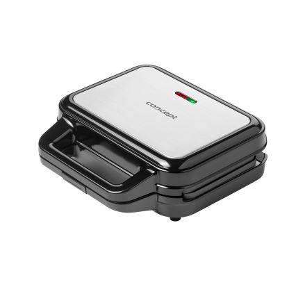 Concept SV3070 - Тостер XXL 4в1 900Вт/230В чорний/нержавіюча сталь