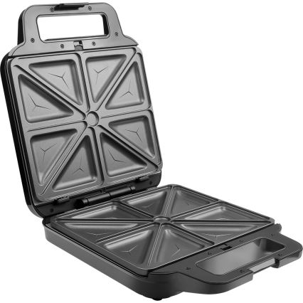 Concept SV3080 - Тостер FAMILY 3 в 1 1200 Вт/230 В черный/нержавеющая сталь