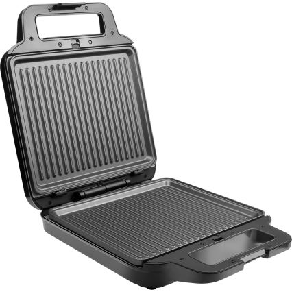 Concept SV3080 - Тостер FAMILY 3 в 1 1200 Вт/230 В черный/нержавеющая сталь